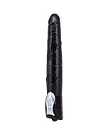 Pene lungo john con vibratore - nero