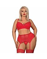 Obsessive - set tre pezzi jolierose xxl