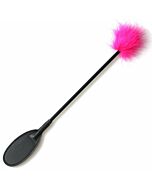 Plumero marabu ovale in legno