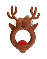 Anello vibrante di renne di Natale