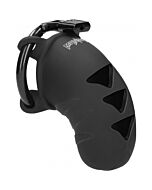 Dispositivo di castità modello 07 07 in silicone - Nero