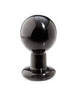 Butt plug rotondo - grande - negro