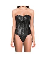 Corsetto da sposa negro