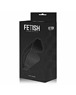 Maschera di pelle vegana sottomessa fetish