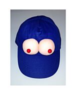 Gorra azul tetas