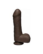 Uncut d - realistico pene firmkyn 17,5cm - cioccolato