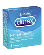 Durex natural comfort 3 unità
