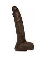 Jason luv realistico pene 20 cm - marrone