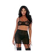 Suonalo su chemise conjunto negro