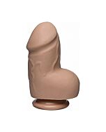 Fat d - realistico pene firmkyn 15,7cm - vaniglia