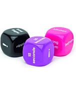 Dice game- dados sexuales happy rabbit couples - multicolor