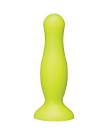Dildo in silicone pop americano 9 cm giallo