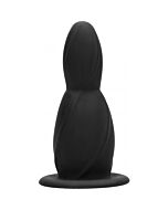 Tappo anale medio silicone negro