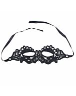 Maschera nera lingerie Queen taglia unica