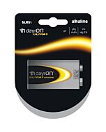 Pila alcalina 6lr61 9v dayron pack 1