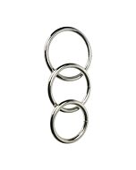 Trine - set di anelli in metallo