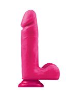 Colours 2x dual density pene realistico 21 cm rosa