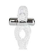 Anello vibrante trasparente passione wireless