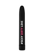 #sexydirtylove - vibrador  negro