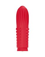 Lush proiettile turbo ricaricabile in silicone - rosso
