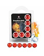 Set di palline brasiliane calde e fredde