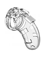 Modello 01 - castità - 9 cm trasparente