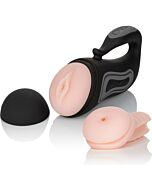 Masturbatore vaginale / ano vibrante grip-n-stroke