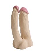 Pene naturale a doppia penetrazione