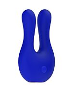 Stimolatore clitorideo doppio eccezionale - Blu