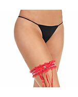 Giarrettiera Intimax rosso bridgette