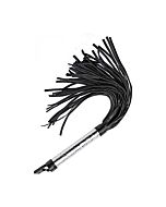 Frusta in metallo e pelle 40 cm