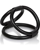 Pettorina per pene nera a sgancio rapido