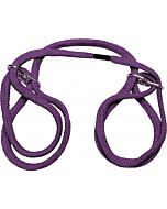 Manette viola - 100% cotone