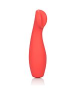 Stimolatore in silicone rosso fuoco - rosso