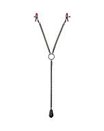 Catena a clip per capezzoli ponderati