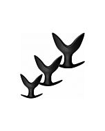 Set 3 pezzi di dilatatori anali di silicone