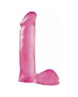 Pene gelatina Basix 17 cm rosa