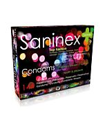 Preservativi Saninex top fashion punteggiati 144 pz