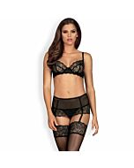 Obsessive - set contica tre pezzi l / xl