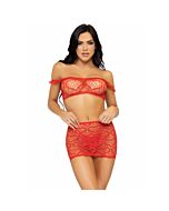 Set Sensuale Rosso Triplo Tentazione