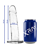 Dildo in vetro trasparente