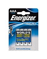 Batterie Energizer Ultimate Lithium AAA 1,5V (Blister da 4)
