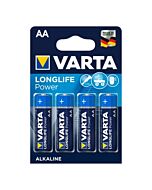 Batterie Varta Longlife AA 4 pezzi
