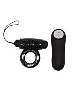 Anello Vibrante Black Remote Bliss