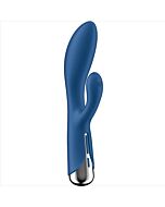 Rabbit SpinGasm - Stimolatore Clitorideo e del Punto G Blu
