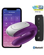 Vibratore Doppio Piacere Lilla