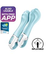 Vibratore Gonfiabile Satisfyer Air Pump Punto G Blu