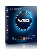 Preservativi CondomsFit 57mm - Confezione da 3