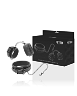 Collana e set di manette Vegan Bondage