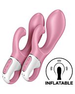 Vibratore Bunny con Pompa ad Aria